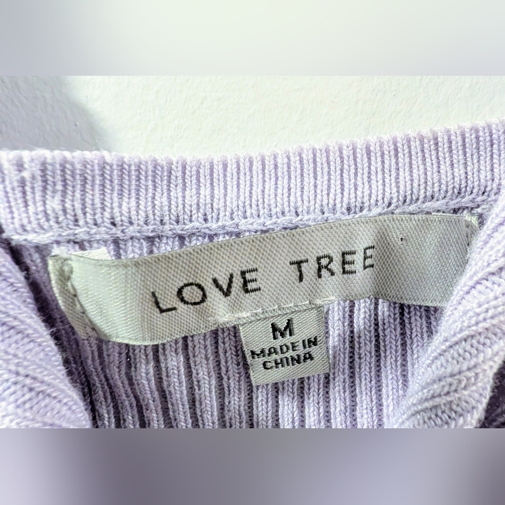 Love Tree Lavender Ribbed Knit Dress - Picture 8 of 9